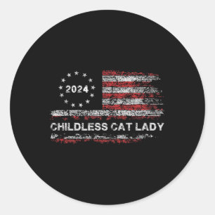 Adesivo A Mulher Gato Infantil 2024 Para O Presidente Us F