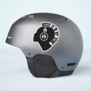 Adesivo A Música Está Na Minha Coluna