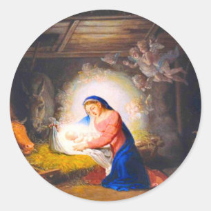 Adesivo A Natividade do Cristo