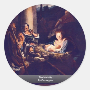 Adesivo A natividade por Correggio