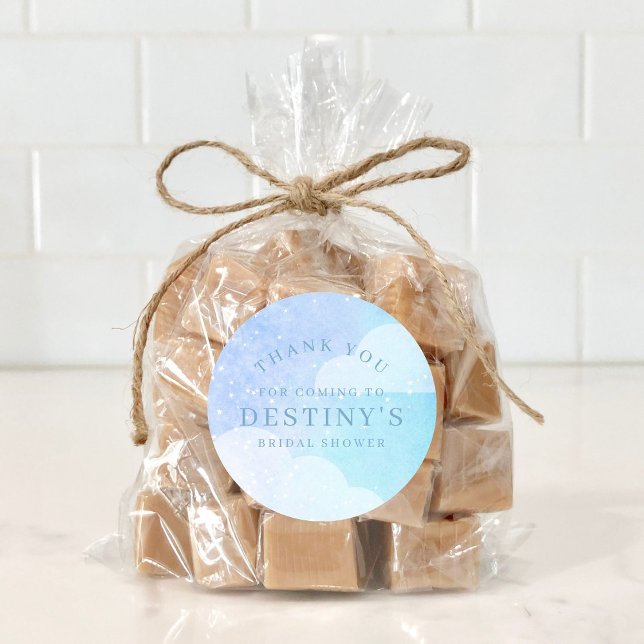 Adesivo A Noiva está no Paraíso Obrigado por Comparecer ao (Criador carregado)