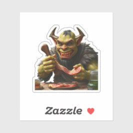 Adesivo A Orc De Porco