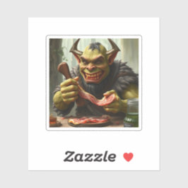 Adesivo A Orc De Porco