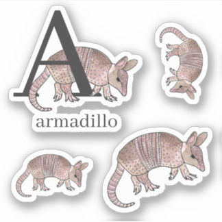 Adesivo A para Armadillo Stickers