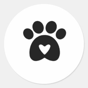 Adesivo A pata do amor, etiqueta!