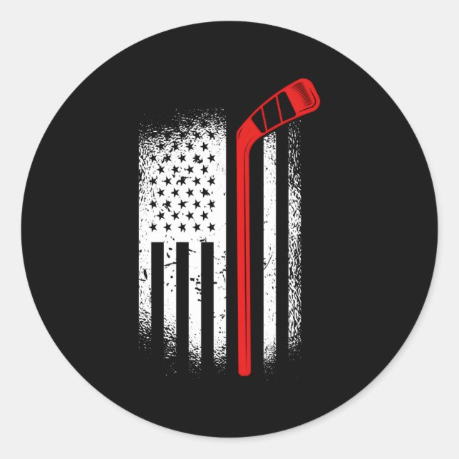 Adesivo A Penalty Box do Ice Hockey Jersey nos coloca na b (Frente)