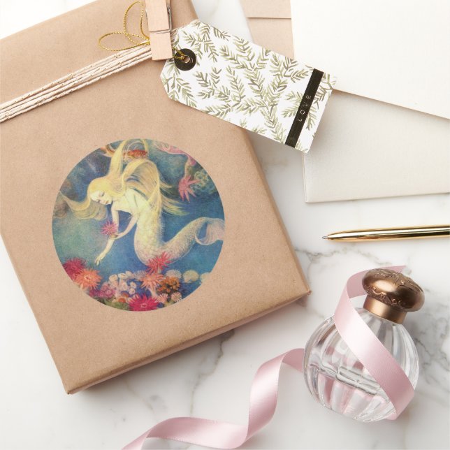 Adesivo A Pequena Sereia de Dorothy Lathrop (Presentear)