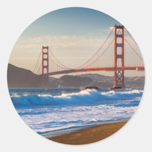 Adesivo A Ponte Golden Gate da Praia Baker