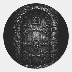 Adesivo A Porta do Feiticeiro — por BurnsInHell