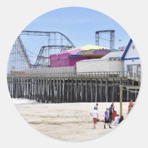 Adesivo A praia de Jersey em Seaside Heights