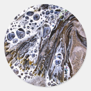 ADESIVO A PRAIA, O MAR, A ÁGUA E A AREIA