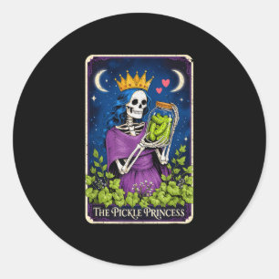 Adesivo A princesa do picles tarot carta amante mulheres m
