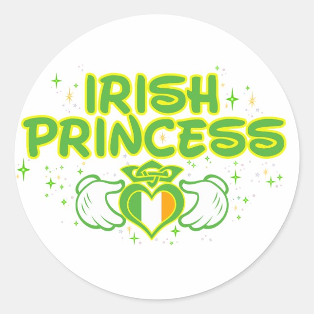 Adesivo A Princesa Irlandesa (Frente)