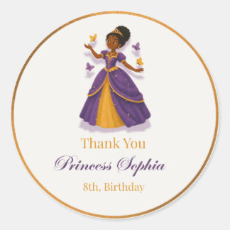 Adesivo A princess Birthday Stickers