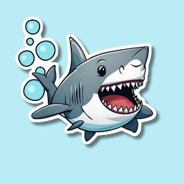 Adesivo À prova de água do tubarão de natação