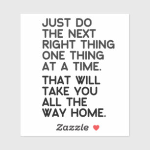 Adesivo A próxima coisa certa vinil Stickers