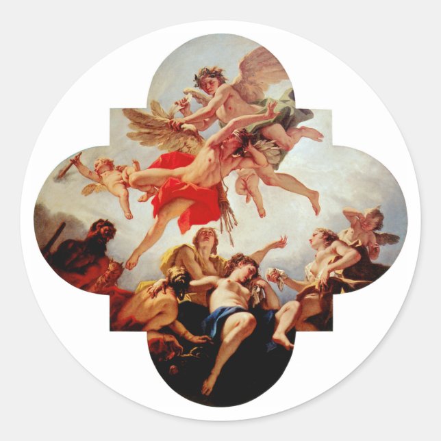 Adesivo A punição do amor (Frente)