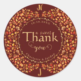 Adesivo A Queda Elegante Deixa O Casamento Russo Terracott