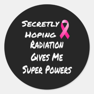 Adesivo A Radiação Secretamente Hoping Me Dá Super Energia
