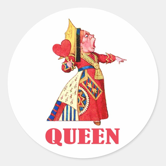 ADESIVO A RAINHA DOS CORAÇÕES (Frente)