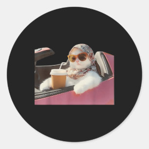 Adesivo A Raiva Do Cat Driving Meme Está Me Consumindo Hum
