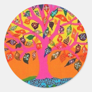 Adesivo A Raiz Do Conhecimento - Árvore Da Vida