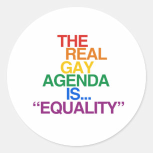 ADESIVO A REAL AGENDA DA GAY