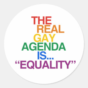 ADESIVO A REAL AGENDA DA GAY