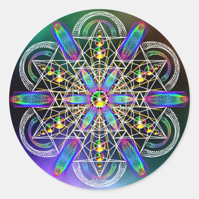 Adesivo A Realidade É Frequência (Frente)