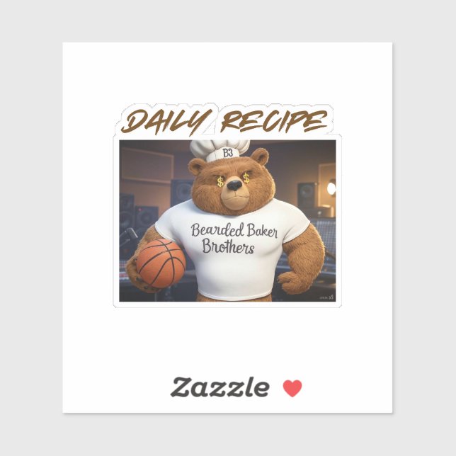 Adesivo A Receita Diária (Folha)