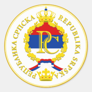Adesivo A República Sérvia