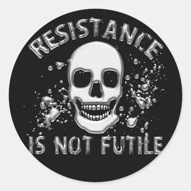 ADESIVO A RESISTÊNCIA NÃO É FÁCIL (Frente)