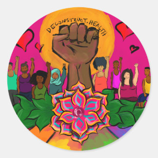 Adesivo A saúde é para todos