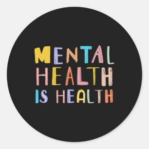 Adesivo A Saúde Mental É Bipolar Para A Saúde E A Ansiedad