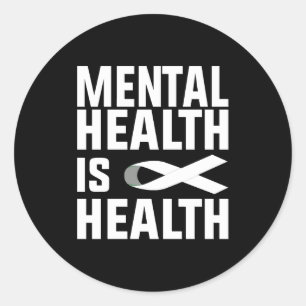 Adesivo A saúde mental importa A Saúde Mental É Saúde