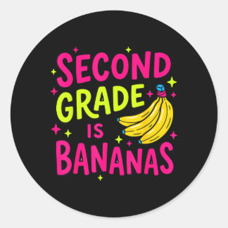 Adesivo A Segunda Série é Bananas Camisa Divertida para Vo