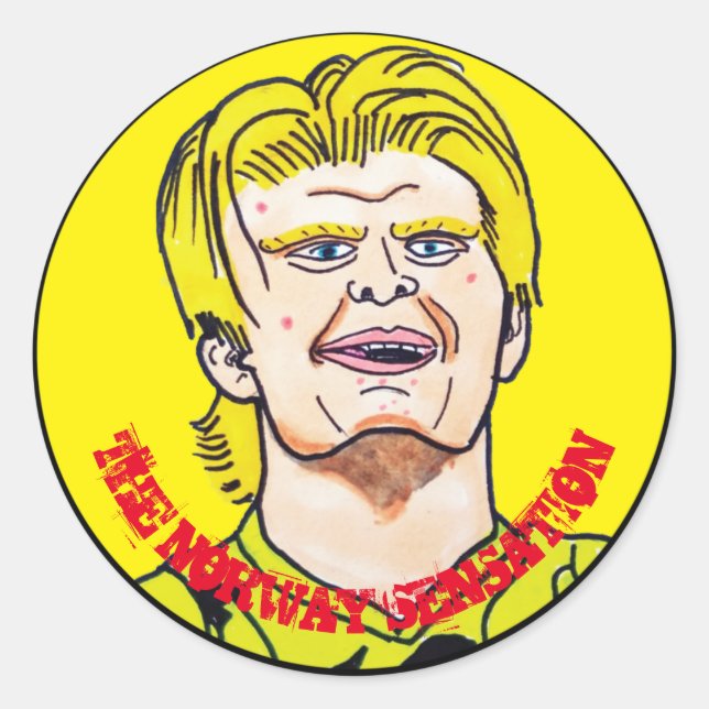 Adesivo A Sensação da Noruega (Frente)