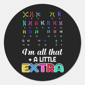 Adesivo A Síndrome de Down Meias Todos Aqueles Pequenos Aw