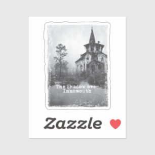 Adesivo A sombra sobre a nave afável Cthulhu Mythos