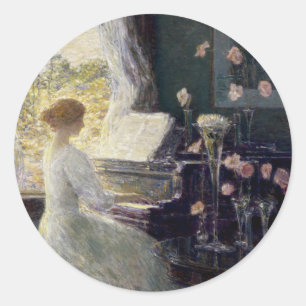 Adesivo A Sonata de Frederick Childe Hassam