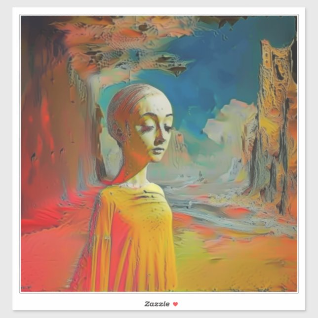 Adesivo A surreal de tudo (Folha)