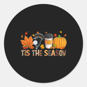 Adesivo A temporada Leopard Pumpkin Lacrosse Halloween Fal