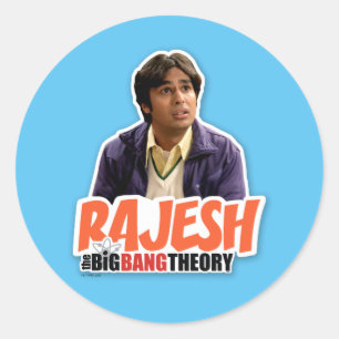 Adesivo A Teoria do Big Bang Rajesh