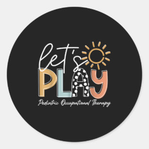 Adesivo A Terapia Ocupacional É O Meu Engraçado Mal Terapi