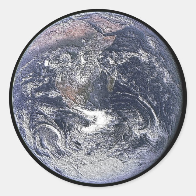 Adesivo A Terra do Espaço (Frente)