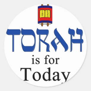 Adesivo A Torah é para o "Today Stickers"