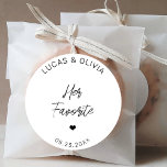 Adesivo A Trendy Wedding Candy Favorita-A<br><div class="desc">Sua Vinheta Clássica De Casamento De Trendy Favorita O Docinho De Casamento Personalizado</div>