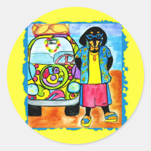 Adesivo A Van do Joe Surfista
