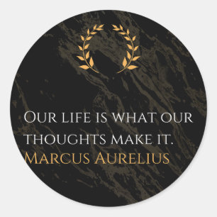 Adesivo A Verdade de Marcus Aurelius: Moldando a Vida