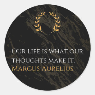 Adesivo A Verdade de Marcus Aurelius: Moldando a Vida